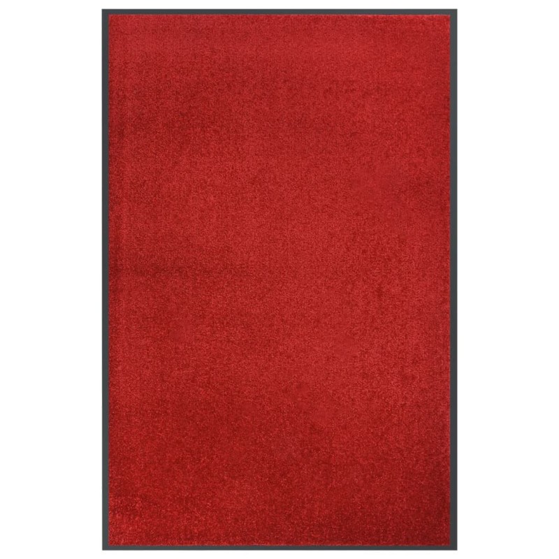 vidaXL Fußmatte Rot 80x120 cm vidaXL Fußmatte Rot 80x120 cm