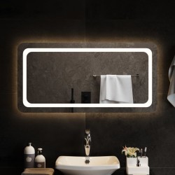 vidaXL LED-Badspiegel 100x50 cm