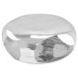 vidaXL Couchtisch Aluminiumguss 70 x 70 x 32 cm Silbern vidaXL Couchtisch Aluminiumguss 70 x 70 x 32 cm Silbern