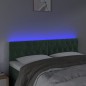 vidaXL LED Kopfteil Dunkelgrün 144x7x78/88 cm Samt vidaXL LED Kopfteil Dunkelgrün 144x7x78/88 cm Samt