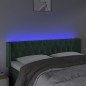vidaXL LED Kopfteil Dunkelgrün 147x16x78/88 cm Samt vidaXL LED Kopfteil Dunkelgrün 147x16x78/88 cm Samt