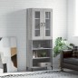 Highboard Grau Sonoma 69,5x34x180 cm Holzwerkstoff Highboard Grau Sonoma 69,5x34x180 cm Holzwerkstoff
