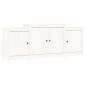 vidaXL Sideboard Weiß 164x37x68 cm Massivholz Kiefer vidaXL Sideboard Weiß 164x37x68 cm Massivholz Kiefer