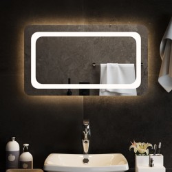 vidaXL LED-Badspiegel 70x40 cm