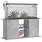 vidaXL Aquariumständer Betongrau 121x41x58 cm Holzwerkstoff vidaXL Aquariumständer Betongrau 121x41x58 cm Holzwerkstoff