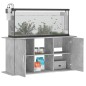 vidaXL Aquariumständer Betongrau 121x41x58 cm Holzwerkstoff vidaXL Aquariumständer Betongrau 121x41x58 cm Holzwerkstoff