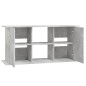 vidaXL Aquariumständer Betongrau 121x41x58 cm Holzwerkstoff vidaXL Aquariumständer Betongrau 121x41x58 cm Holzwerkstoff