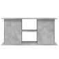 vidaXL Aquariumständer Betongrau 121x41x58 cm Holzwerkstoff vidaXL Aquariumständer Betongrau 121x41x58 cm Holzwerkstoff