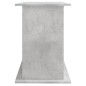 vidaXL Aquariumständer Betongrau 121x41x58 cm Holzwerkstoff vidaXL Aquariumständer Betongrau 121x41x58 cm Holzwerkstoff