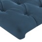 vidaXL Bettgestell mit Kopfteil Dunkelblau 80x200 cm Samt vidaXL Bettgestell mit Kopfteil Dunkelblau 80x200 cm Samt