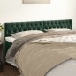 vidaXL Kopfteile 2 Stk. Dunkelgrün 90x7x78/88 cm Samt vidaXL Kopfteile 2 Stk. Dunkelgrün 90x7x78/88 cm Samt