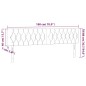 vidaXL Kopfteile 2 Stk. Dunkelgrün 90x7x78/88 cm Samt vidaXL Kopfteile 2 Stk. Dunkelgrün 90x7x78/88 cm Samt
