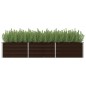 vidaXL Garten-Hochbeet Braun 240 x 80 x 45 cm Verzinkter Stahl vidaXL Garten-Hochbeet Braun 240 x 80 x 45 cm Verzinkter Stahl