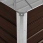 vidaXL Garten-Hochbeet Braun 240 x 80 x 45 cm Verzinkter Stahl vidaXL Garten-Hochbeet Braun 240 x 80 x 45 cm Verzinkter Stahl