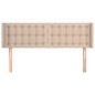 vidaXL Kopfteil mit Ohren Cappuccino-Braun 147x16x78/88 cm Kunstleder vidaXL Kopfteil mit Ohren Cappuccino-Braun 147x16x78/88 cm Kunstleder