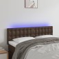 vidaXL LED Kopfteil Braun 144x5x78/88 cm Kunstleder vidaXL LED Kopfteil Braun 144x5x78/88 cm Kunstleder