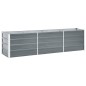 vidaXL Garten-Hochbeet Verzinkter Stahl 240×40×45 cm Grau vidaXL Garten-Hochbeet Verzinkter Stahl 240×40×45 cm Grau