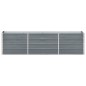 vidaXL Garten-Hochbeet Verzinkter Stahl 240×40×45 cm Grau vidaXL Garten-Hochbeet Verzinkter Stahl 240×40×45 cm Grau
