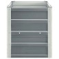 vidaXL Garten-Hochbeet Verzinkter Stahl 240×40×45 cm Grau vidaXL Garten-Hochbeet Verzinkter Stahl 240×40×45 cm Grau