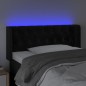 vidaXL LED Kopfteil Schwarz 103x16x78/88 cm Samt vidaXL LED Kopfteil Schwarz 103x16x78/88 cm Samt