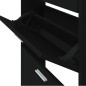 vidaXL Schuhschrank Schwarz 59x17x169 cm Holzwerkstoff vidaXL Schuhschrank Schwarz 59x17x169 cm Holzwerkstoff