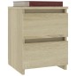vidaXL Nachttisch Sonoma-Eiche 30x30x40 cm Holzwerkstoff vidaXL Nachttisch Sonoma-Eiche 30x30x40 cm Holzwerkstoff