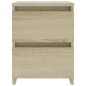 vidaXL Nachttisch Sonoma-Eiche 30x30x40 cm Holzwerkstoff vidaXL Nachttisch Sonoma-Eiche 30x30x40 cm Holzwerkstoff
