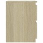 vidaXL Nachttisch Sonoma-Eiche 30x30x40 cm Holzwerkstoff vidaXL Nachttisch Sonoma-Eiche 30x30x40 cm Holzwerkstoff