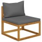 4-tlg. Garten-Lounge-Set mit Auflagen Massivholz Akazie 4-tlg. Garten-Lounge-Set mit Auflagen Massivholz Akazie