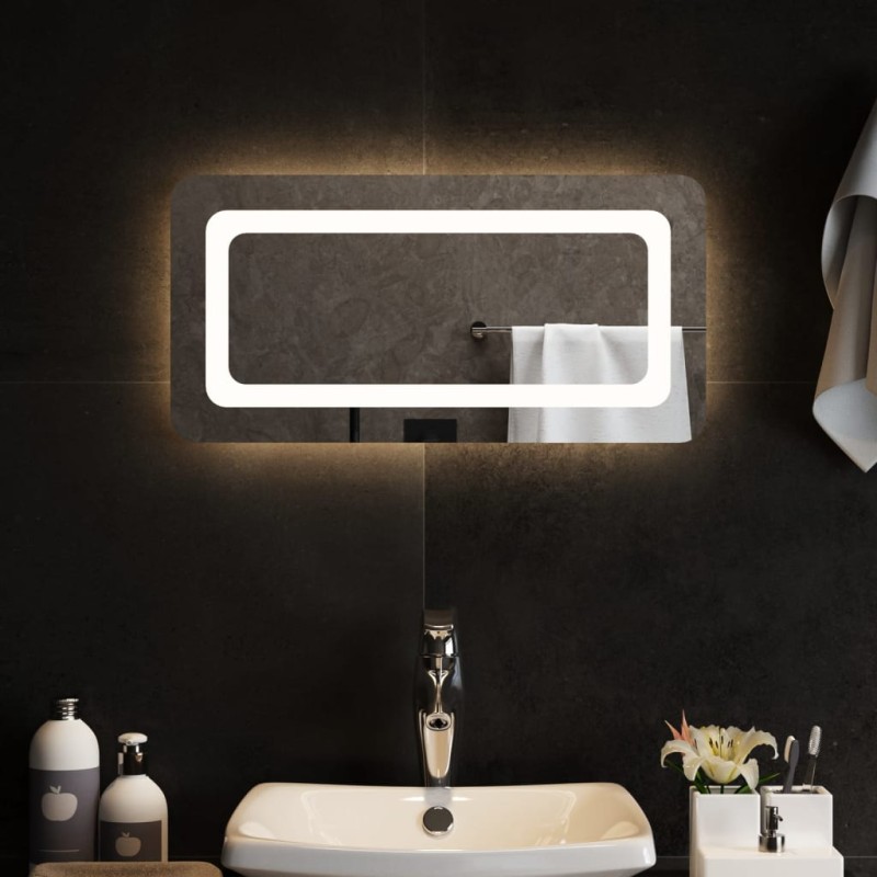vidaXL LED-Badspiegel 60x30 cm vidaXL LED-Badspiegel 60x30 cm