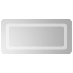 vidaXL LED-Badspiegel 60x30 cm