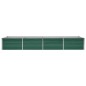 vidaXL Garten-Hochbeet Verzinkter Stahl 320x80x45 cm Grün vidaXL Garten-Hochbeet Verzinkter Stahl 320x80x45 cm Grün