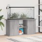 vidaXL Aquariumständer Grau Sonoma 121x41x58 cm Holzwerkstoff vidaXL Aquariumständer Grau Sonoma 121x41x58 cm Holzwerkstoff