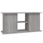 vidaXL Aquariumständer Grau Sonoma 121x41x58 cm Holzwerkstoff vidaXL Aquariumständer Grau Sonoma 121x41x58 cm Holzwerkstoff