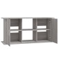 vidaXL Aquariumständer Grau Sonoma 121x41x58 cm Holzwerkstoff vidaXL Aquariumständer Grau Sonoma 121x41x58 cm Holzwerkstoff