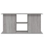 vidaXL Aquariumständer Grau Sonoma 121x41x58 cm Holzwerkstoff vidaXL Aquariumständer Grau Sonoma 121x41x58 cm Holzwerkstoff