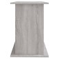 vidaXL Aquariumständer Grau Sonoma 121x41x58 cm Holzwerkstoff vidaXL Aquariumständer Grau Sonoma 121x41x58 cm Holzwerkstoff