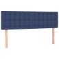 vidaXL Boxspringbett mit Matratze Blau 140x190 cm Stoff vidaXL Boxspringbett mit Matratze Blau 140x190 cm Stoff