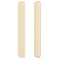 vidaXL Kopfteil mit Ohren Creme 103x16x118/128 cm Stoff vidaXL Kopfteil mit Ohren Creme 103x16x118/128 cm Stoff