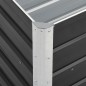 vidaXL Garten-Hochbeet Verzinkter Stahl 240×40×45 cm Anthrazit vidaXL Garten-Hochbeet Verzinkter Stahl 240×40×45 cm Anthrazit