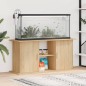 vidaXL Aquariumständer Sonoma-Eiche 121x41x58 cm Holzwerkstoff vidaXL Aquariumständer Sonoma-Eiche 121x41x58 cm Holzwerkstoff