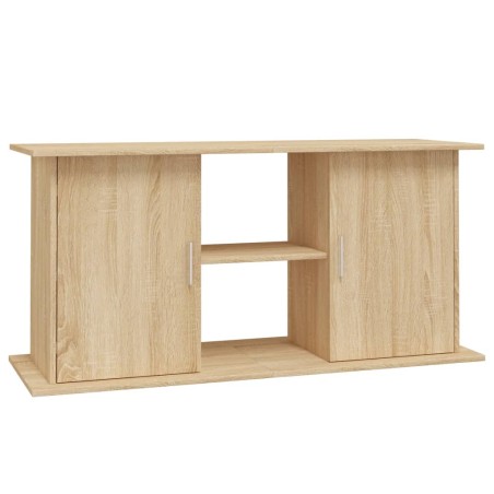 vidaXL Aquariumständer Sonoma-Eiche 121x41x58 cm Holzwerkstoff