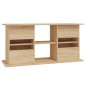 vidaXL Aquariumständer Sonoma-Eiche 121x41x58 cm Holzwerkstoff vidaXL Aquariumständer Sonoma-Eiche 121x41x58 cm Holzwerkstoff