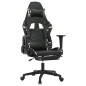 vidaXL Gaming-Stuhl mit Fußstütze Schwarz und Tarnfarben Kunstleder vidaXL Gaming-Stuhl mit Fußstütze Schwarz und Tarnfarben Kunstleder