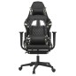 vidaXL Gaming-Stuhl mit Fußstütze Schwarz und Tarnfarben Kunstleder vidaXL Gaming-Stuhl mit Fußstütze Schwarz und Tarnfarben Kunstleder