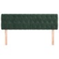 vidaXL Kopfteile 2 Stk. Dunkelgrün 80x7x78/88 cm Samt vidaXL Kopfteile 2 Stk. Dunkelgrün 80x7x78/88 cm Samt