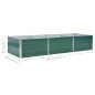 vidaXL Garten-Hochbeet Verzinkter Stahl 240x80x45 cm Grün vidaXL Garten-Hochbeet Verzinkter Stahl 240x80x45 cm Grün