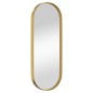 vidaXL Wandspiegel Golden 15x40 cm Oval vidaXL Wandspiegel Golden 15x40 cm Oval