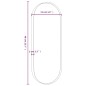 vidaXL Wandspiegel Golden 15x40 cm Oval vidaXL Wandspiegel Golden 15x40 cm Oval