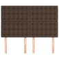 vidaXL Kopfteile 4 Stk. Braun 72x5x78/88 cm Kunstleder vidaXL Kopfteile 4 Stk. Braun 72x5x78/88 cm Kunstleder